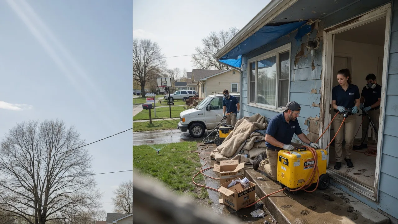 Basement Flood Cleanup in Thayer, IL near me